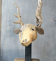 Kunstvolle Holzkunst aus Treibholz. Holzfiguren und Skulpturen für Haus und Garten in Starnberg.